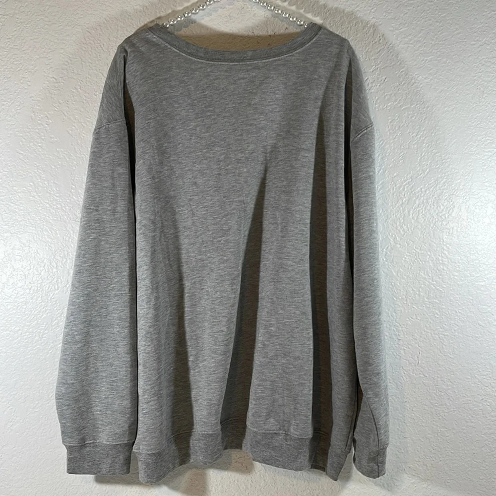 Love Tribe Trendy Plus Size Botanical Floral-Graphic Sweatshirt Size 3XL NEW - Picture 5 of 7